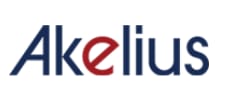the logo of akhs with a white background