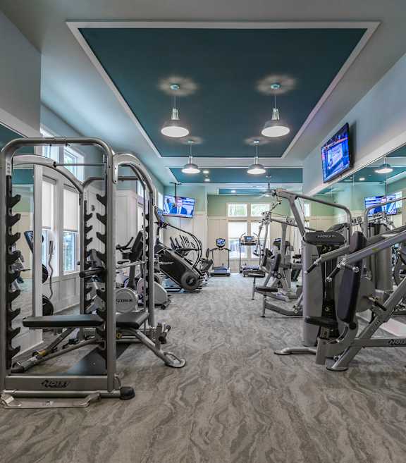 Fitness Center at Alaqua Apartments, Florida, 32258