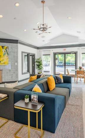 Community Room at Southpoint Crossing, Durham, North Carolina