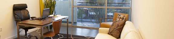 Comfortable leasing office