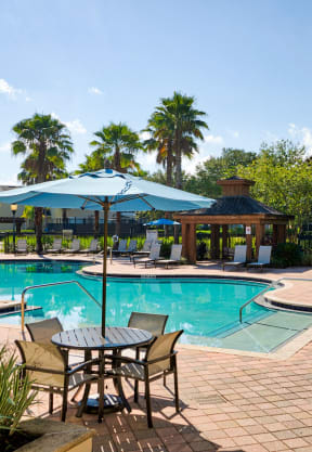 take a dip in our resort style pool