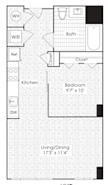 S2 floor plan at Dock 79, Washington