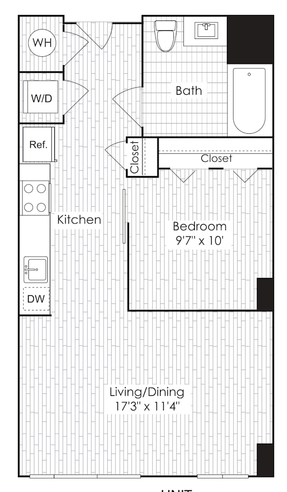 S2 floor plan at Dock 79, Washington