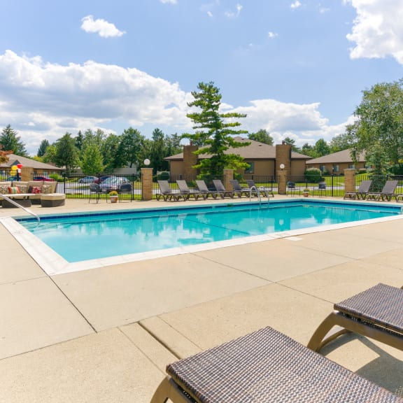 Swimming Pool with Sundeck at Springburne at Polaris Apartments, Columbus, OH
