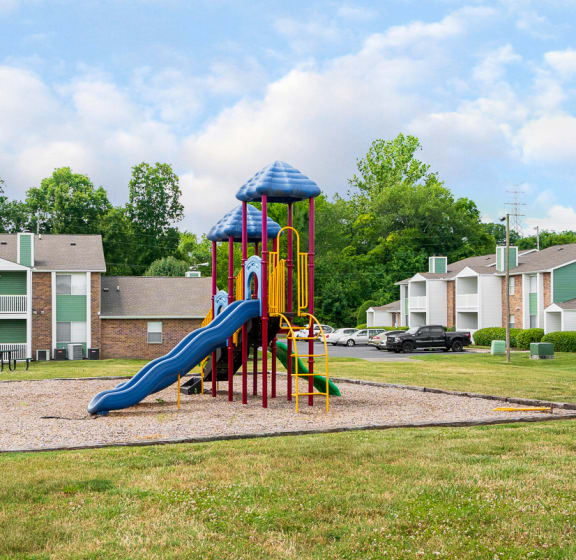 our apartments have a play area with a playground
