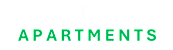 A green sign with the words "MARTIN ETSTAES APARTMENTS" written in white.