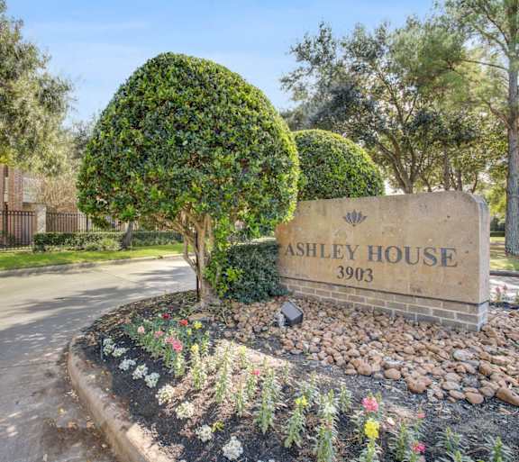 Ashley House Front Sign