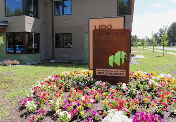 Monument Signage at Lido Apartment Homes @ Hailey, ID, Hailey, Idaho