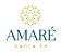 A logo with a flower and the words "AMARE Santa Fe" on a green background.