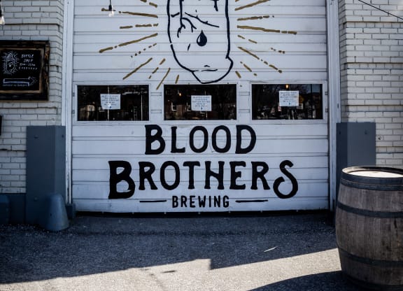 Blood Brothers Brewery entrance