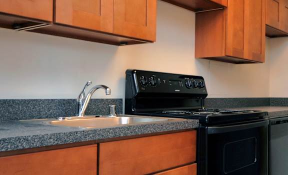 Rittenhouse apartments kitchen