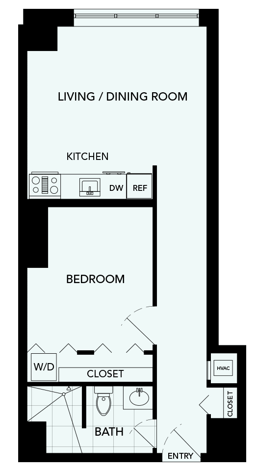 A10 - The Republic - 2D floor plan