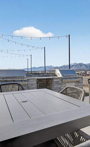 Apartment Deck at Switch Luxury Apartments, Colorado Springs, CO