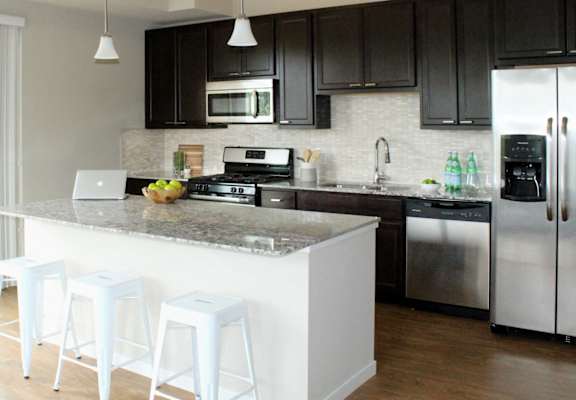 Espresso Cabinetry at Overlook on the Creek, Minnetonka, MN