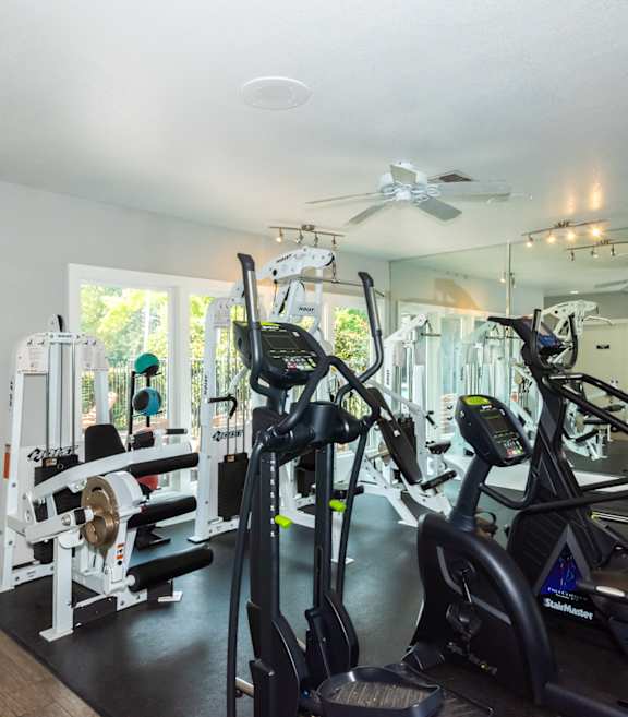 Crown Court apartments fitness center
