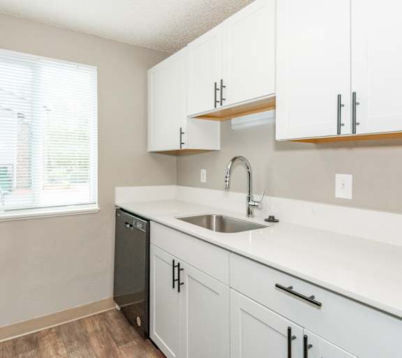 Upgraded Kitchen Space at Cornell Woods Apartments, Portland, OR
