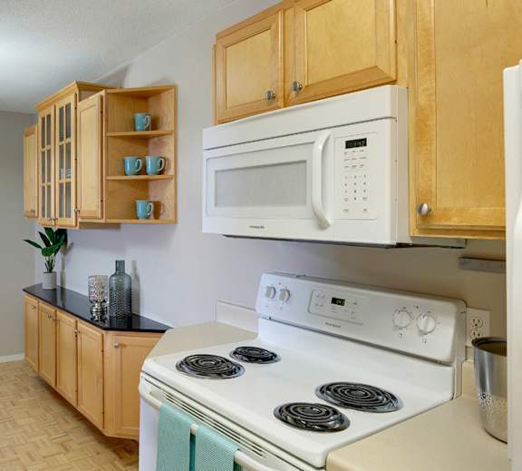 Oak Cabinetry at The Edina Towers, Edina, MN, 55435