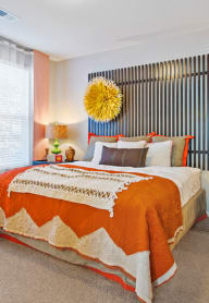 Bedroom at Tattersall Apartments in Chesapeake, Virginia