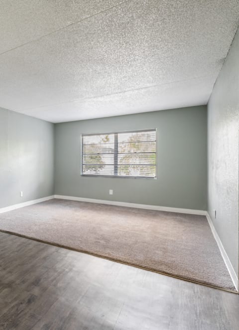 Living room and dining area at Bella Mar Apartments