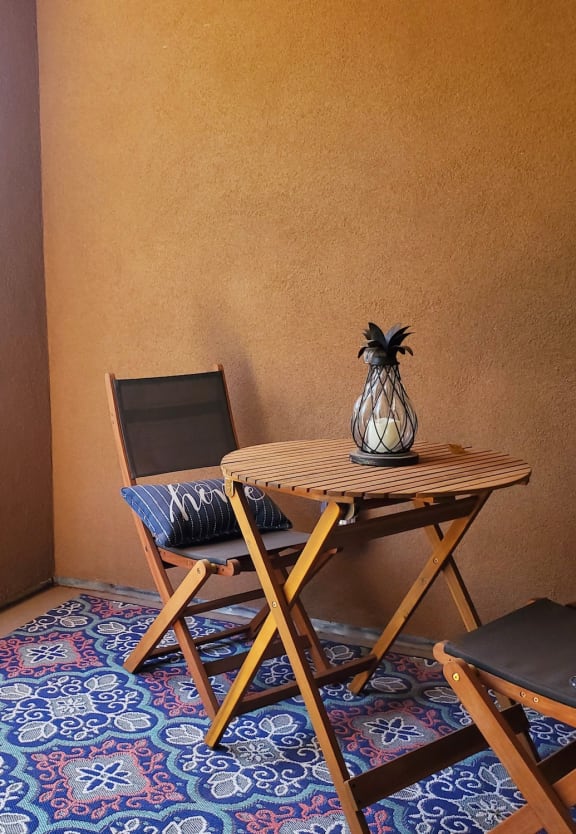 Balcony at Pinon Lofts Apartments in Sedona AZ 7-2020