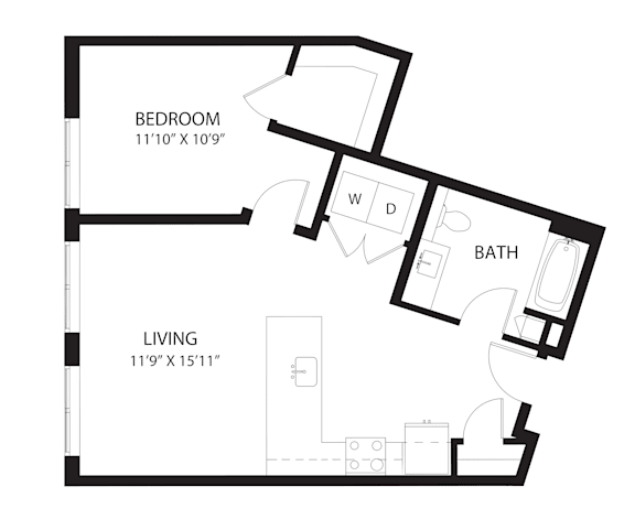 Vela Apartments C23 Floor Plan