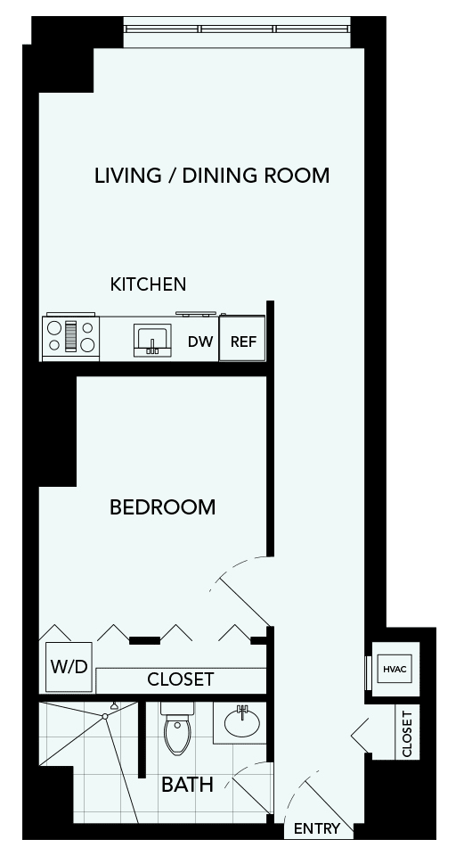 A13 - The Republic - 2D floor plan