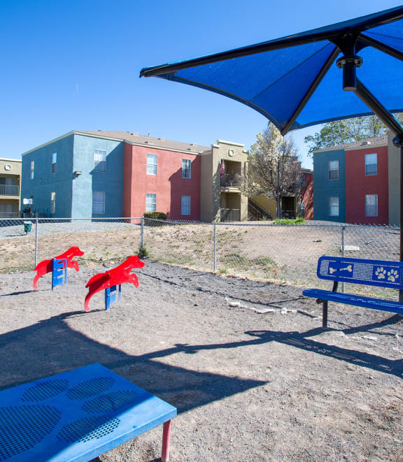 Dog Park at Aspen Ridge Apartments in Albuquerque New Mexico