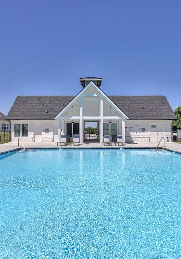Shimmering pool at 1104 Residences, Antioch