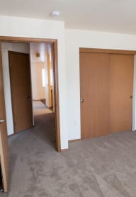 Large closets at Alder Crossing Apartments, Oregon