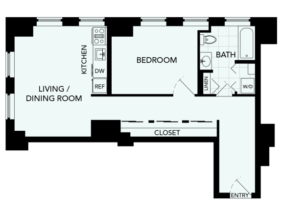 A15 - The Republic - 2D floor plan
