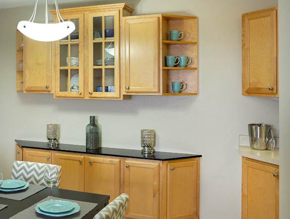 Oak Cabinetry at The Edina Towers, MN, 55435