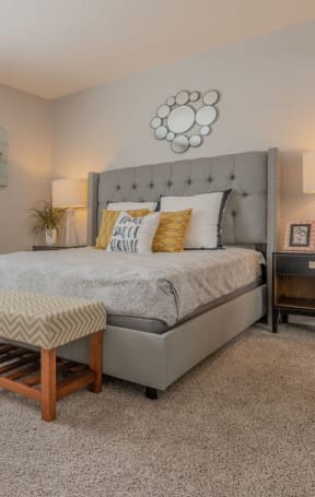 a bedroom with a bed and a window at Napa Green Apartments LLC, Napa
