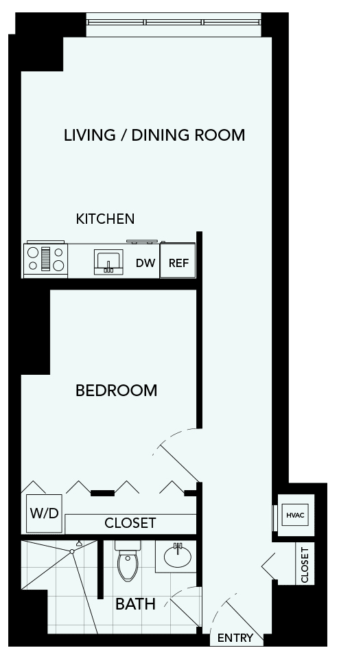 A12 - The Republic - 2D floor plan