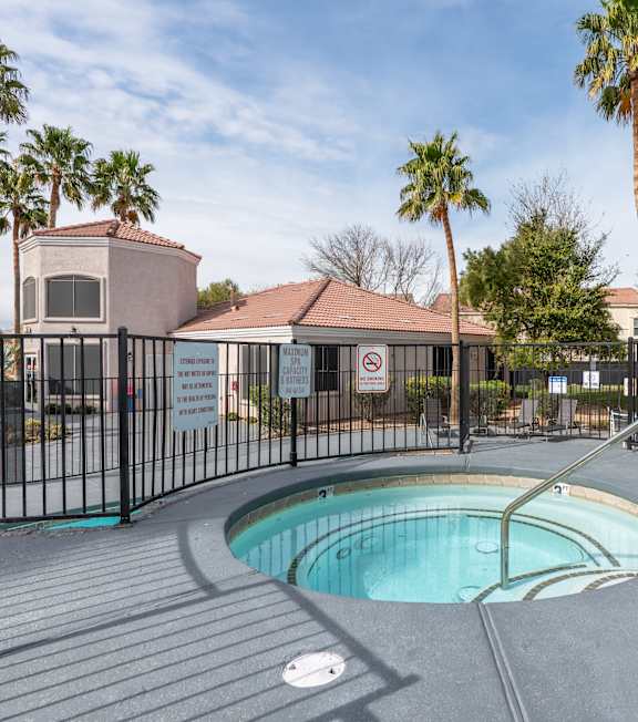 Hot Tub at Cheyenne Villas, North Las Vegas, Nevada