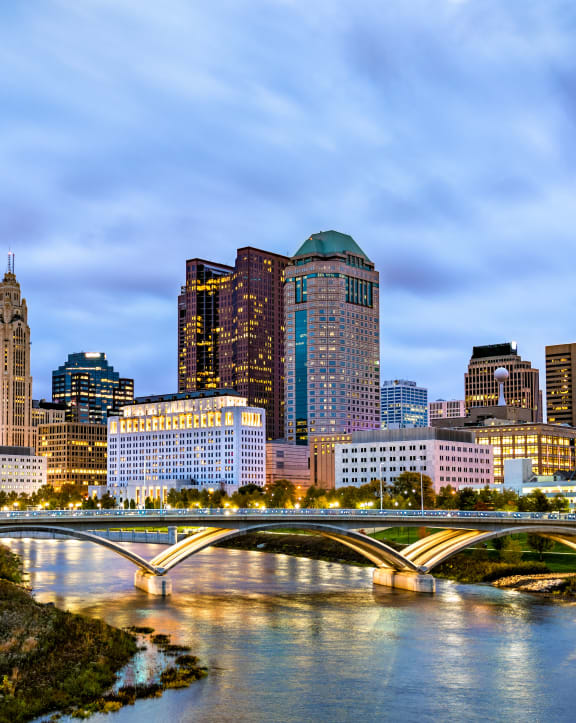 downtown Columbus at Residences at Northgate Crossing, Columbus, OH, 43235