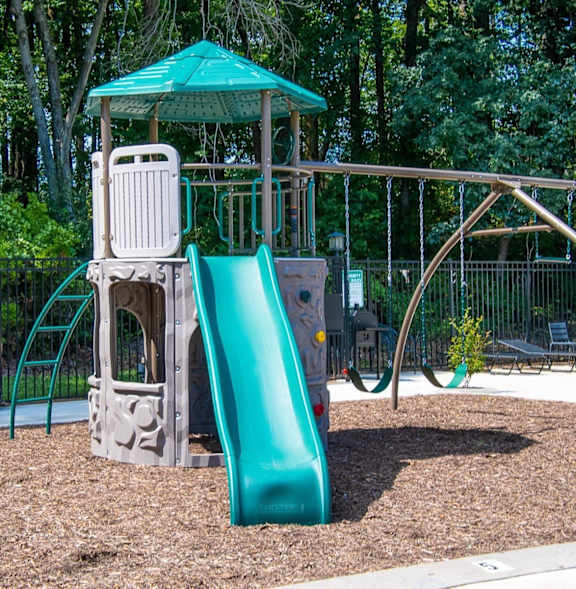 Open Play Area at Ridgewood Apartments, Greensboro North Carolina