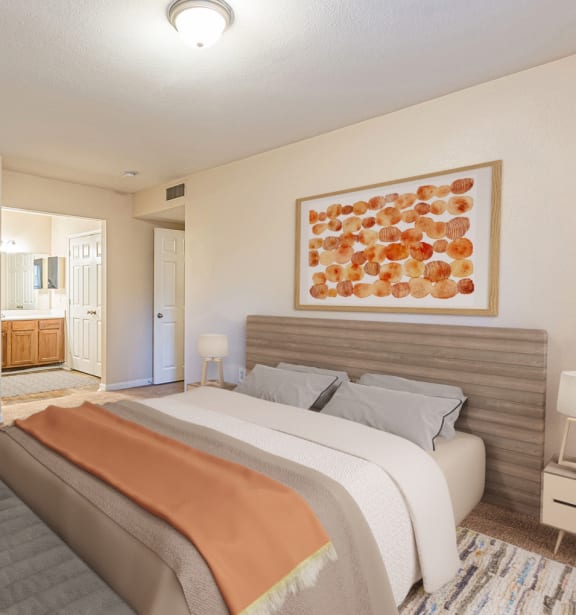 Dominium-Fulton Pointe-Virtually Staged Bedroom