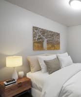 Bedroom at Villa Esperanza Apartments in Albuquerque