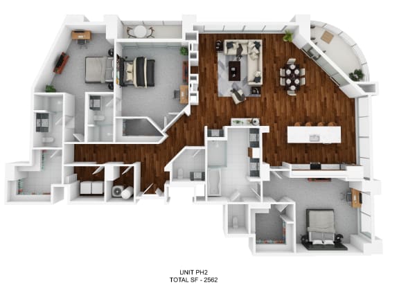 hematichematichematic diagram of a 3d floor plan of a house with a