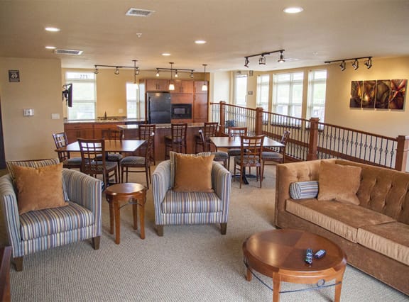 Community Room at Vicinato, Wisconsin