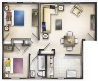 2 bedroom apartment Silver Spring Croydon Manor