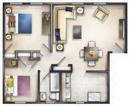 2 bedroom apartment Silver Spring Croydon Manor