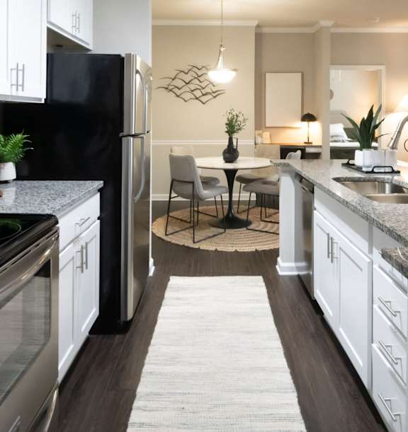 Kitchen Interior at Ansley at Town Center Apartments, Evans, GA 30809