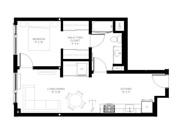 Multnomah Station B7 Floor Plan