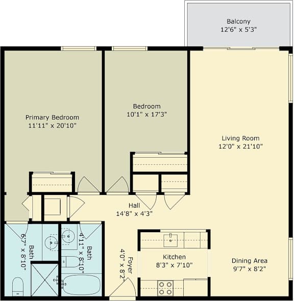 A floor plan for a unit at 3135 Campus Drive, Unit 109, San Mateo, Ca 94403 is displayed.