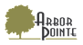 A logo with a tree and the words "Arbor Pointe" in stylized font.