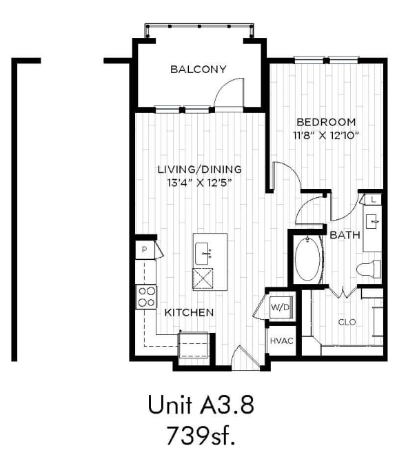 Aura Beacon Island Apartments A3.8 Floor Plan