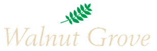 The image displays the text "Walnut Grove" in a stylized font.