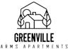 A logo for Greenville Arms Apartments is displayed.