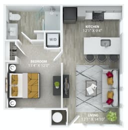S3T Floor Plan at The Alibi at Lake Lilly, Ocoee